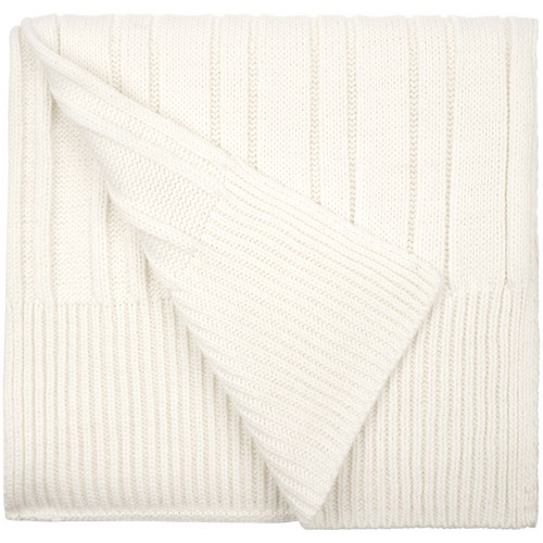 Шарф Knit Beat, белый (молочный)