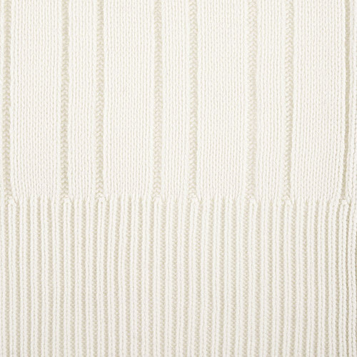 Шарф Knit Beat, белый (молочный)