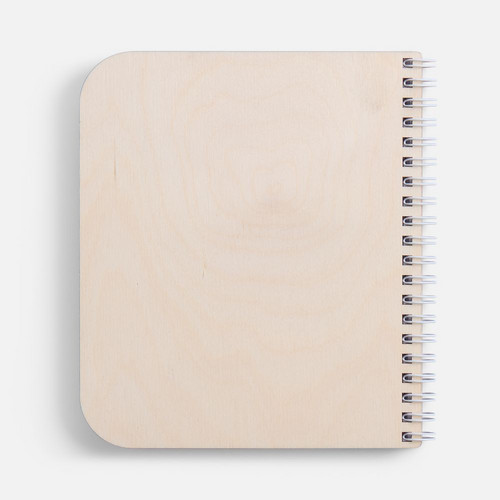 Блокнот на пружине Woodpad на заказ