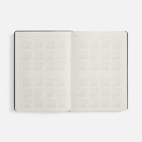 Ежедневник Urban Hard, недатированный, черный