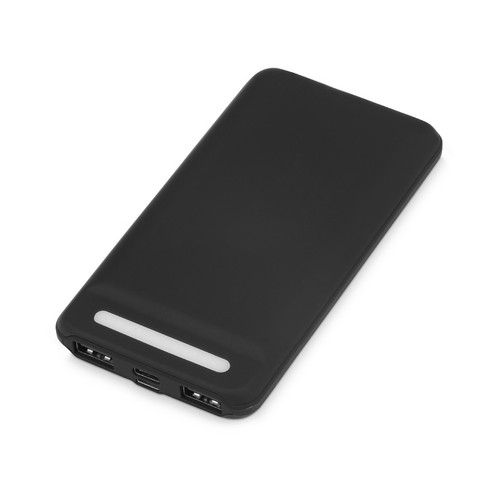 Портативное беспроводное зарядное устройство «Airbank», 10000 mAh, черный