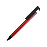 Ручка-подставка шариковая «Кипер Металл», красный