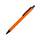 Ручка металлическая шариковая «Iron», оранжевый/черный