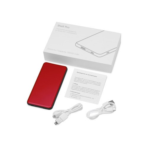 Внешний аккумулятор «Shell Pro», 10000 mAh