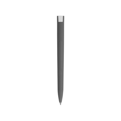 Ручка пластиковая soft-touch шариковая «Zorro», серый/белый