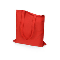 Сумка для шопинга Carryme 140 хлопковая, 140 г/м2, красный