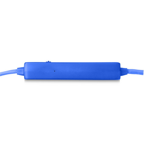 Цветные наушники Bluetooth, ярко-синий