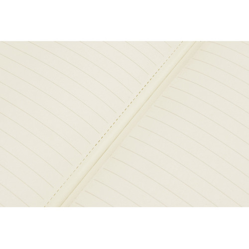 Блокнот «Notepeno» 130x205 мм с тонированными линованными страницами, белый
