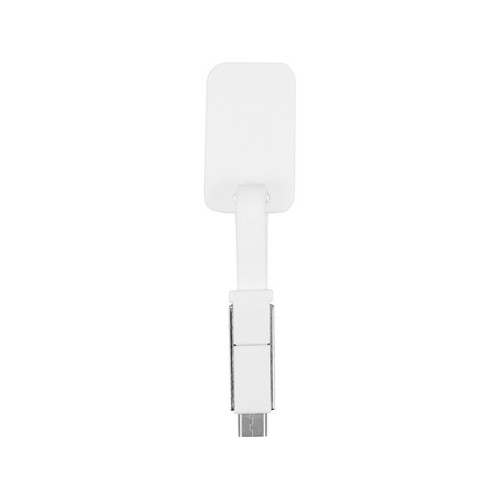 Зарядный кабель 3-в-1 "Charge-it", белый
