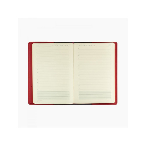 Ежедневник недатированный А5 "Oxford", бордовый