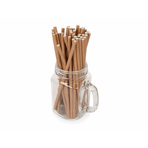 Набор крафтовых трубочек «Kraft straw»