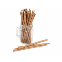 Набор крафтовых трубочек «Kraft straw»