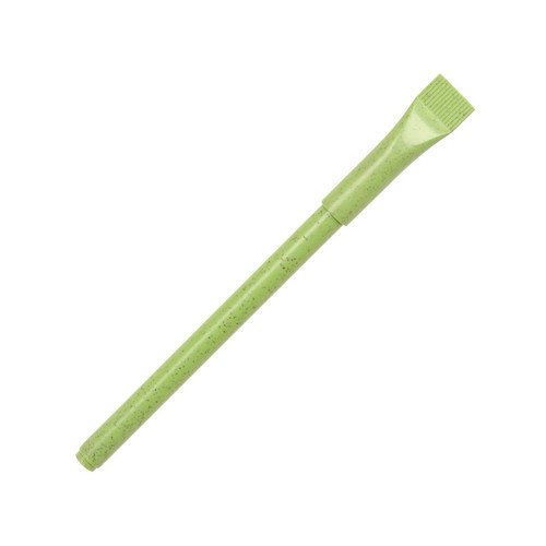 Ручка шариковая из пшеницы и пластика "Plant", зеленый