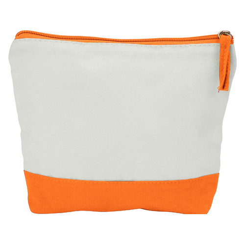 Косметичка хлопковая Cotton, оранжевый