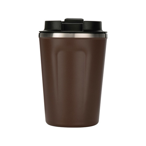 Термокружка CAFe COMPACT, 380 мл, коричневый