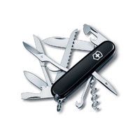 Нож перочинный VICTORINOX Huntsman, 91 мм, 15 функций, чёрный