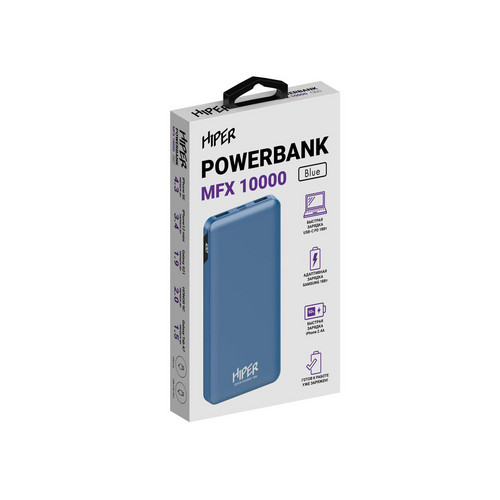 Портативный внешний аккумулятор «MFX», 10000 mAh