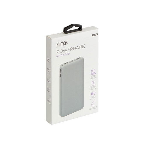 Портативный внешний аккумулятор «MFX», 10000 mAh