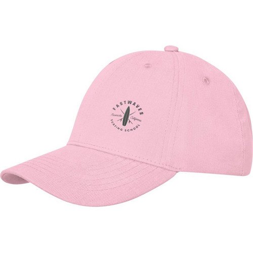Кепка Davis, 6 панелей, light pink