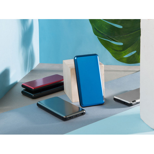 Внешний аккумулятор «Forge» v.2, металл, 10000mah, черный