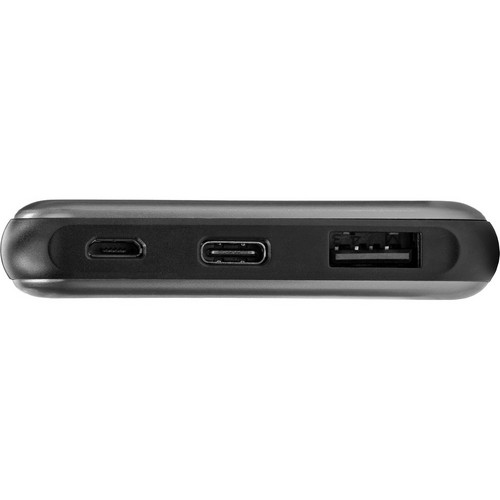 Внешний аккумулятор «Forge» v.2, металл, 10000mah, серый