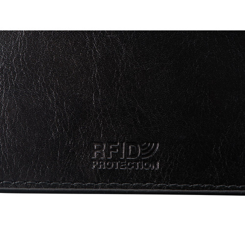 Картхолдер для 6 пластиковых карт с RFID-защитой "Fabrizio", черный