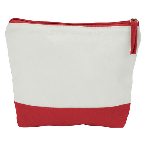 Косметичка хлопковая Cotton, красный