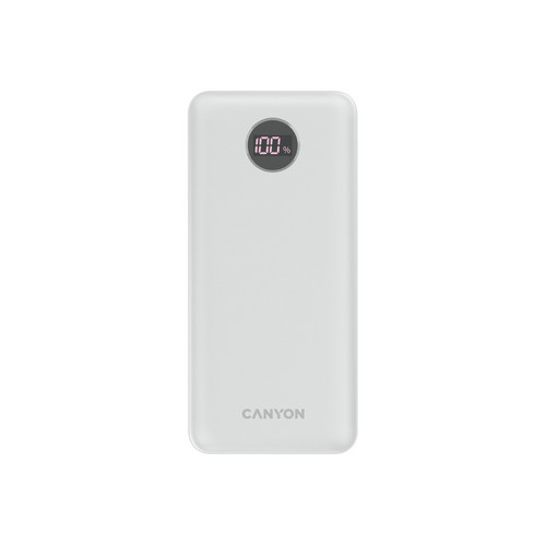 Портативный аккумулятор Canyon PB-2002 (CNE-CPB2002W), белый