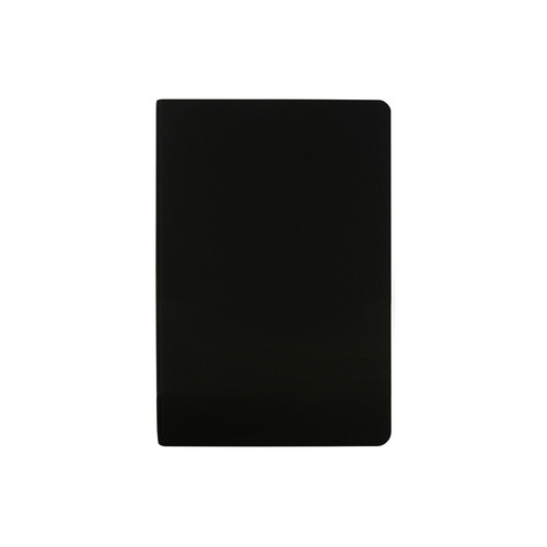 Бизнес тетрадь А5 "Megapolis flex" 60 л. soft touch клетка, черный