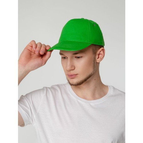 Бейсболка Unit Standard, ярко-зеленая