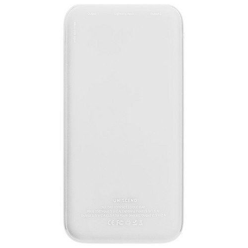 Внешний аккумулятор Uniscend All Day Compact 10000 мAч, белый