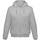 Толстовка мужская Hooded Full Zip серый меланж