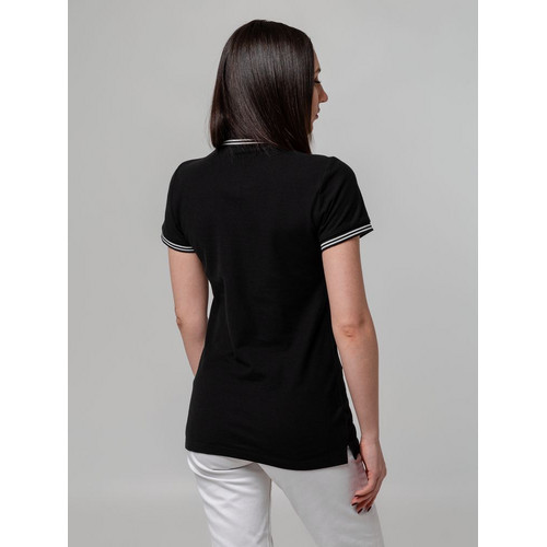 Рубашка поло женская Virma Stripes Lady, черная