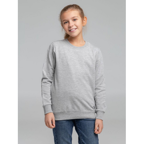 Свитшот детский Toima Kids, серый меланж