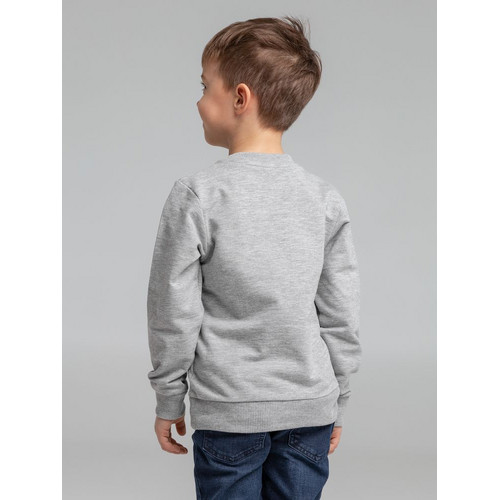 Свитшот детский Toima Kids, серый меланж