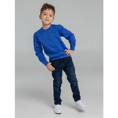 Свитшот детский Toima Kids, ярко-синий