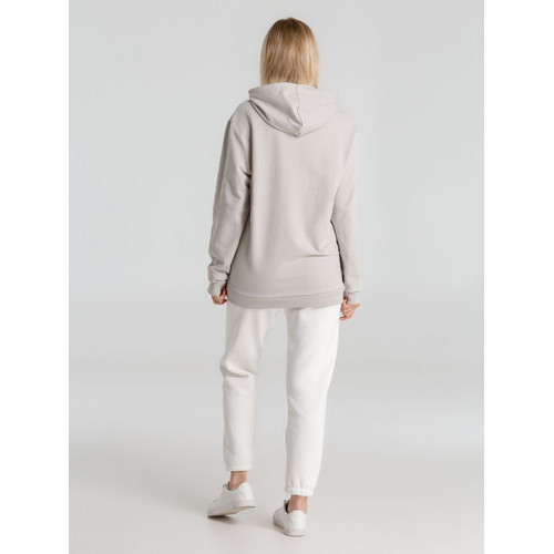 Толстовка с капюшоном унисекс Hoodie, дымчато-серая