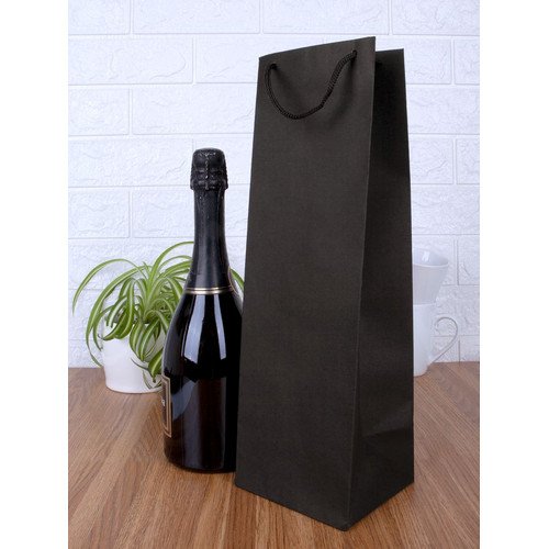 Пакет под бутылку Vindemia, черный