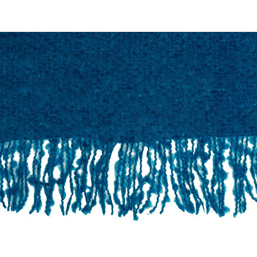 Плед акриловый Mohair, синий