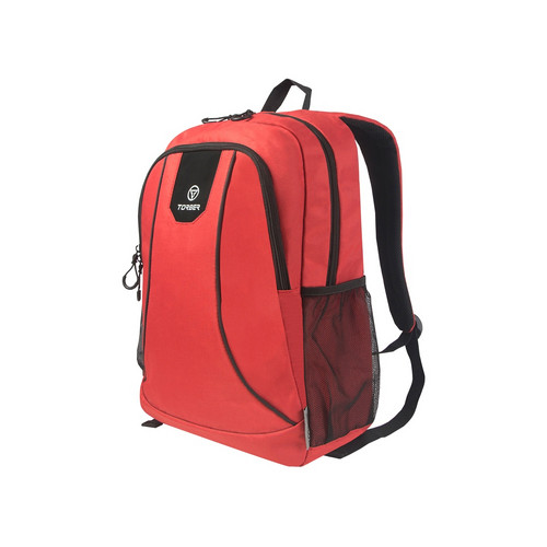 Рюкзак TORBER ROCKIT с отделением для ноутбука 15,6", красный, полиэстер 600D, 46 х 30 x 13 см