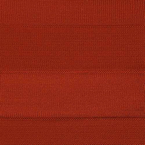 Плед Pleat, коричневый (терракота)