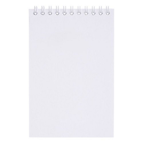 Блокнот на пружине Bonn Soft Touch, M, белый