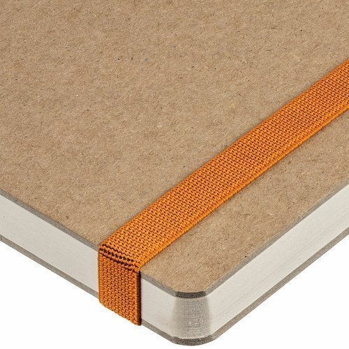 Ежедневник Eco Write Mini, недатированный, с оранжевой резинкой