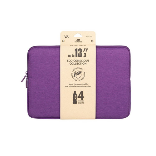 RIVACASE 7703 violet ECO чехол для ноутбука 13.3-14" / 12