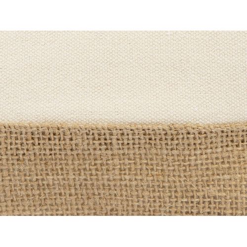 Косметичка "Jute" с ручкой из хлопка и джута, натуральный