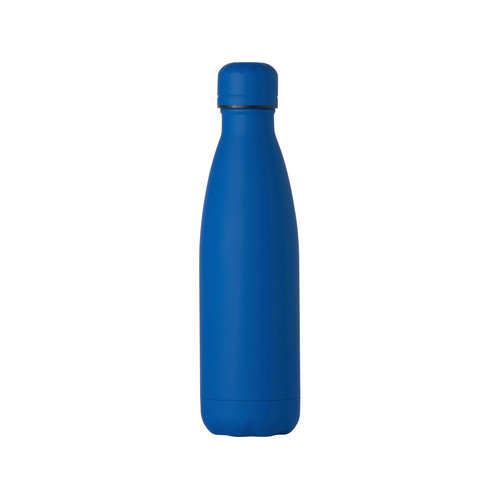 Вакуумная термобутылка "Vacuum bottle C1", soft touch, 500 мл, синий классический
