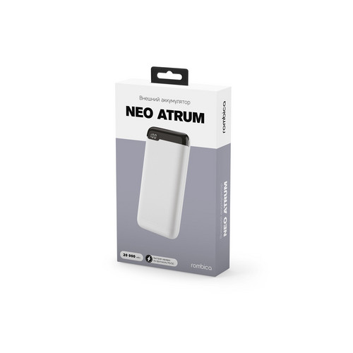 Внешний аккумулятор «NEO Atrum», 20000 mAh