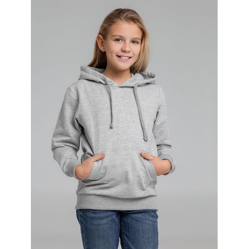 Худи детское Kirenga Kids 2.0, серый меланж