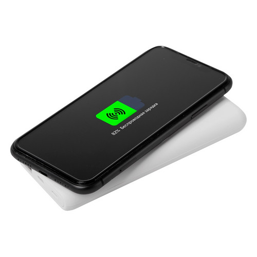 Внешний беспроводной аккумулятор c QC/PD "Reload", 10000 mAh, белый
