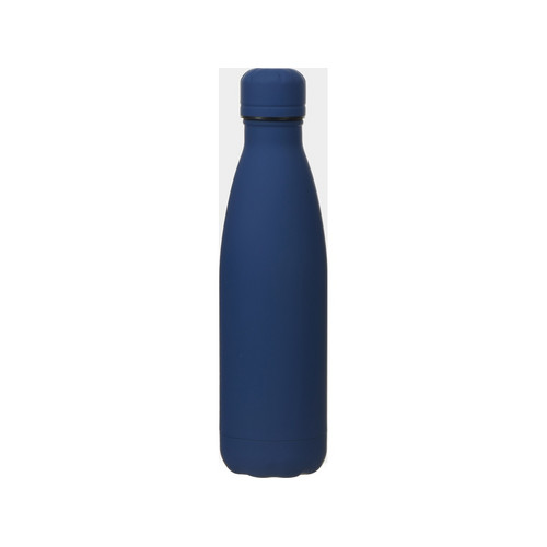 Вакуумная термобутылка "Vacuum bottle C1", soft touch, 500 мл, темно-синий